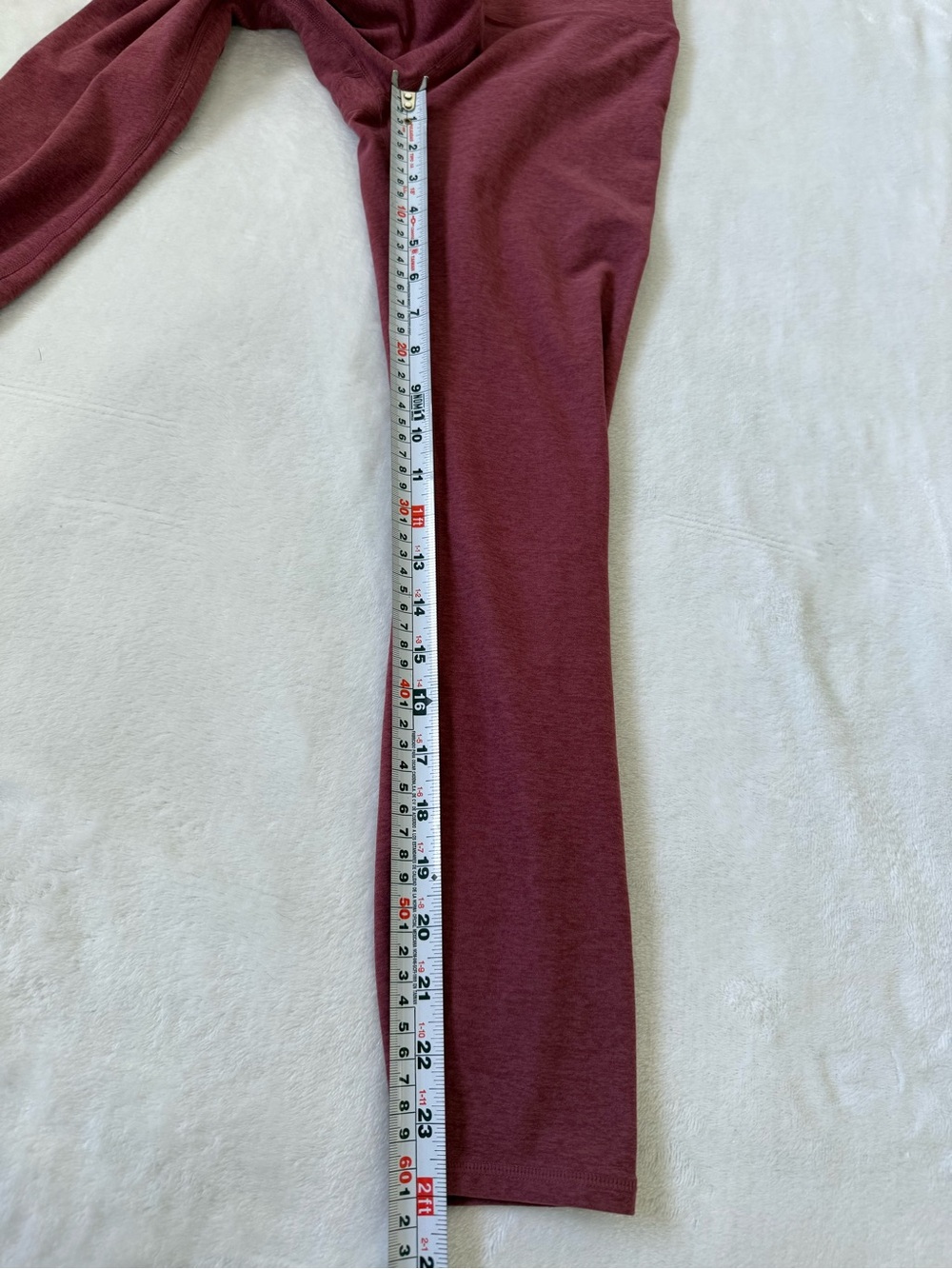 Vuori Daily Legging Heathered Mauve High Rise Yoga Pants Small - Picture 10 of 10